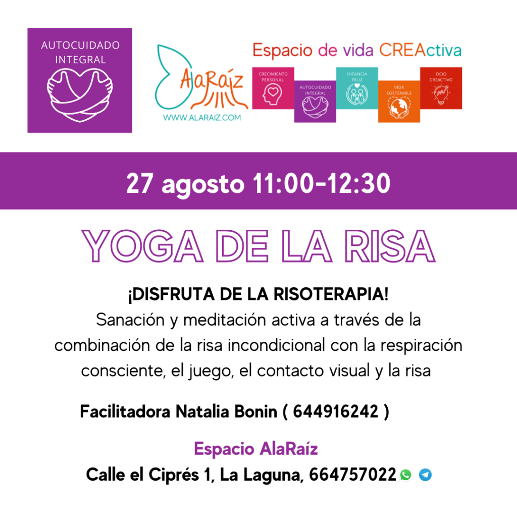 TALLER DE YOGA DE LA RISA | Autocuidado Integral