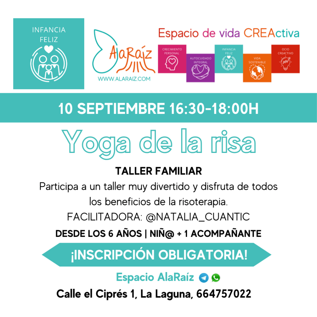 TALLER DE YOGA DE LA RISA FAMILIAR | Infancia Feliz