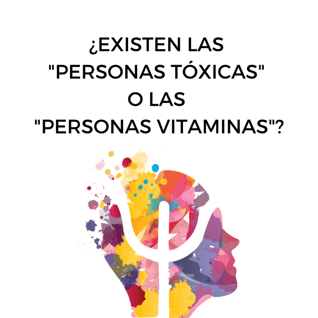 personas tóxicas y vitamina